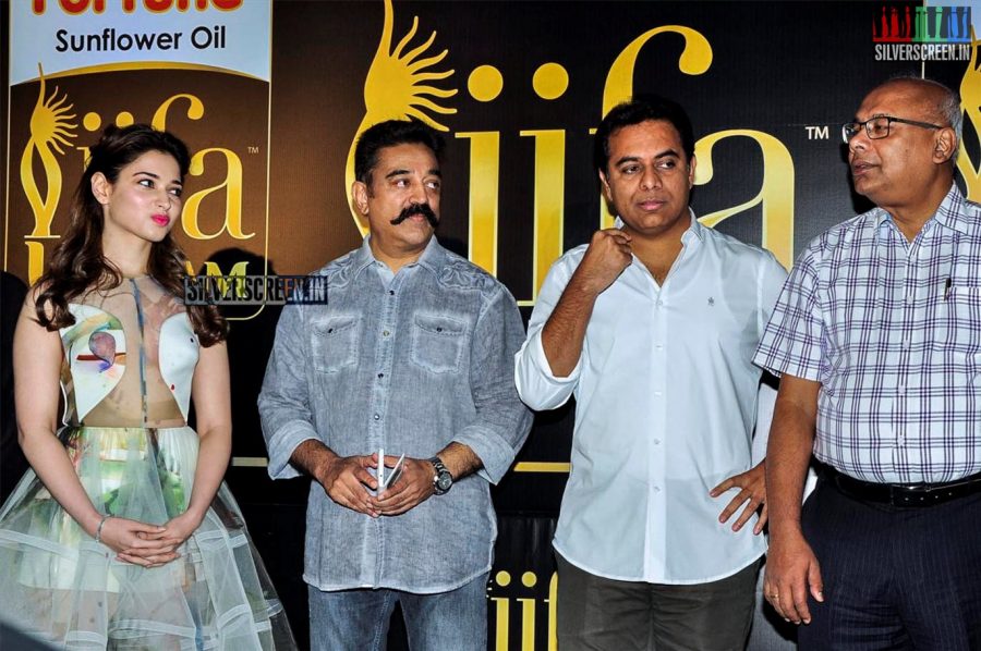 Celebrities at South India IIFA UTSAVAM Press Meet