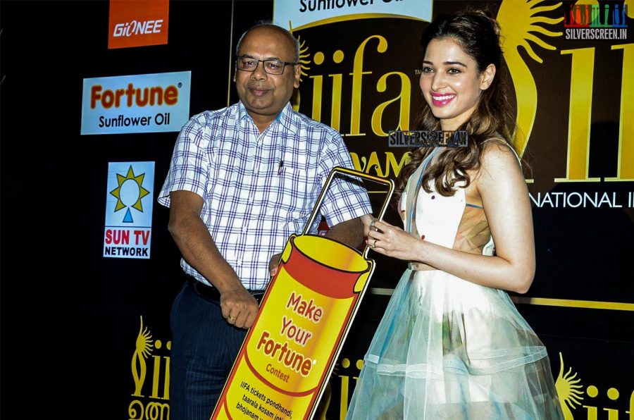 Celebrities at South India IIFA UTSAVAM Press Meet