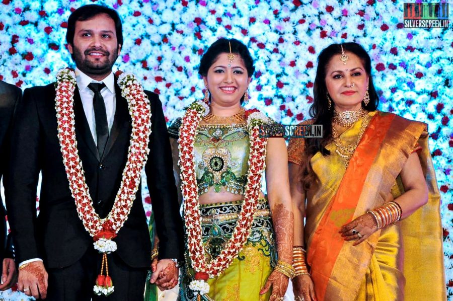 Celebrities at the Jayaprada's Son Siddharth's Wedding Reception