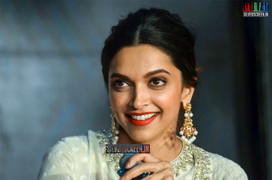 Deepika Padukone at Bajirao Mastani Movie Promotions