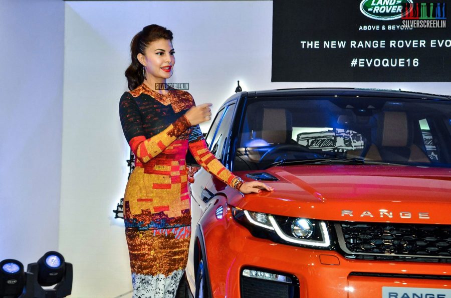 Jacqueline Fernandez at the Launch of Range Rover Evoque