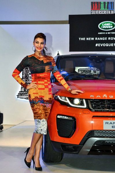 Jacqueline Fernandez at the Launch of Range Rover Evoque