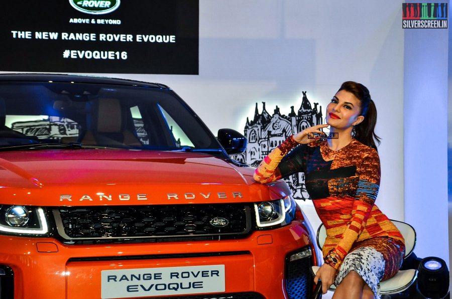 Jacqueline Fernandez at the Launch of Range Rover Evoque