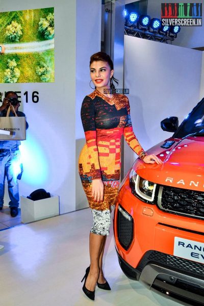 Jacqueline Fernandez at the Launch of Range Rover Evoque