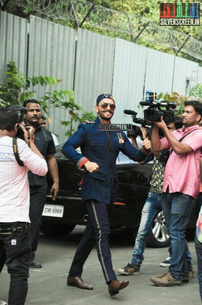 Ranveer Singh at Bajirao Mastani Poster Launch