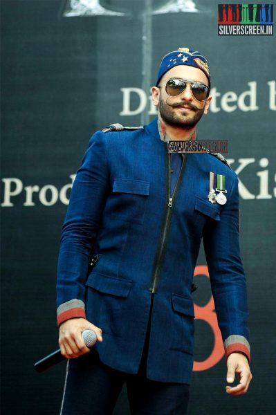 Ranveer Singh at Bajirao Mastani Poster Launch