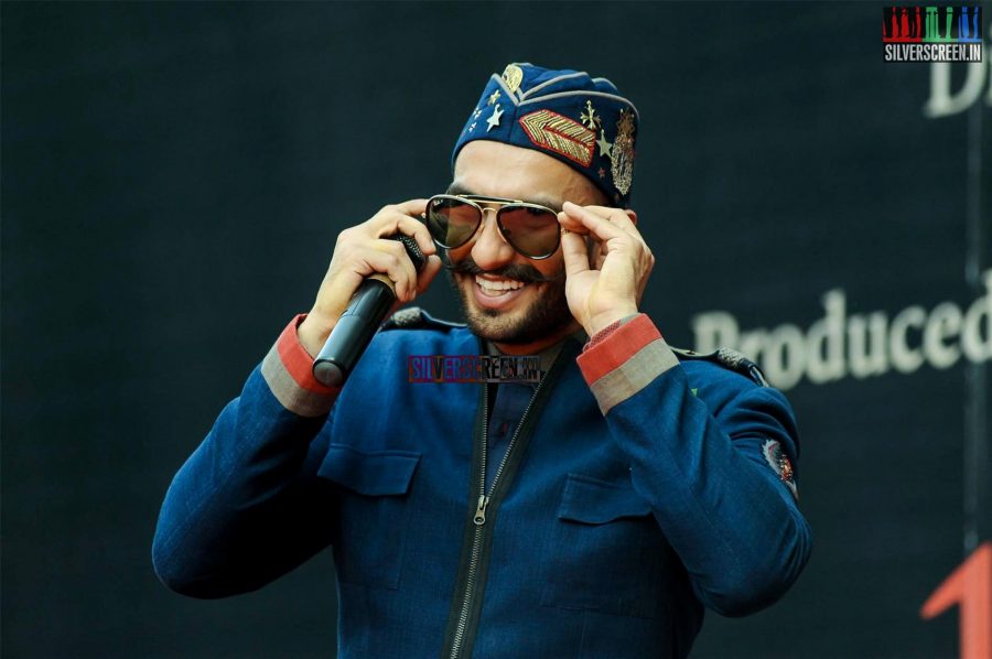 Ranveer Singh at Bajirao Mastani Poster Launch