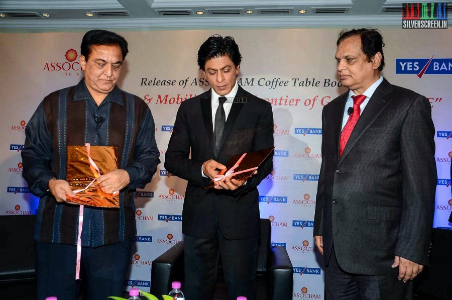 Shahrukh Khan at the Launch of the Assocham Coffee Table Book