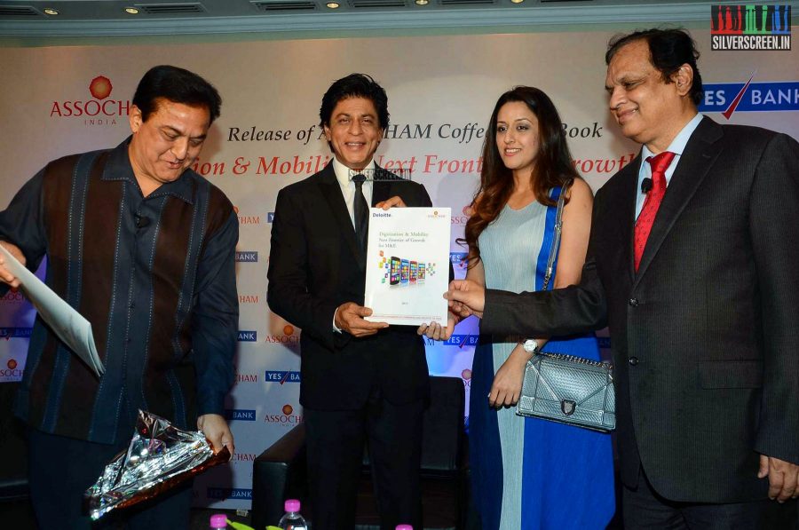 Shahrukh Khan at the Launch of the Assocham Coffee Table Book