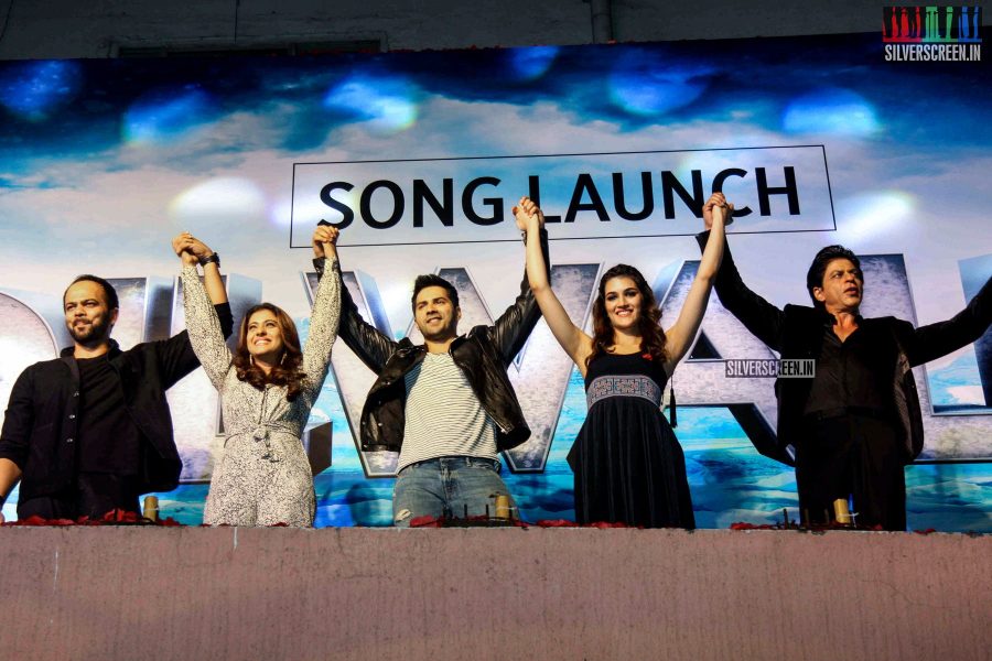 Shahrukh Khan & Kajol at Dilwale Gerua Song Launch