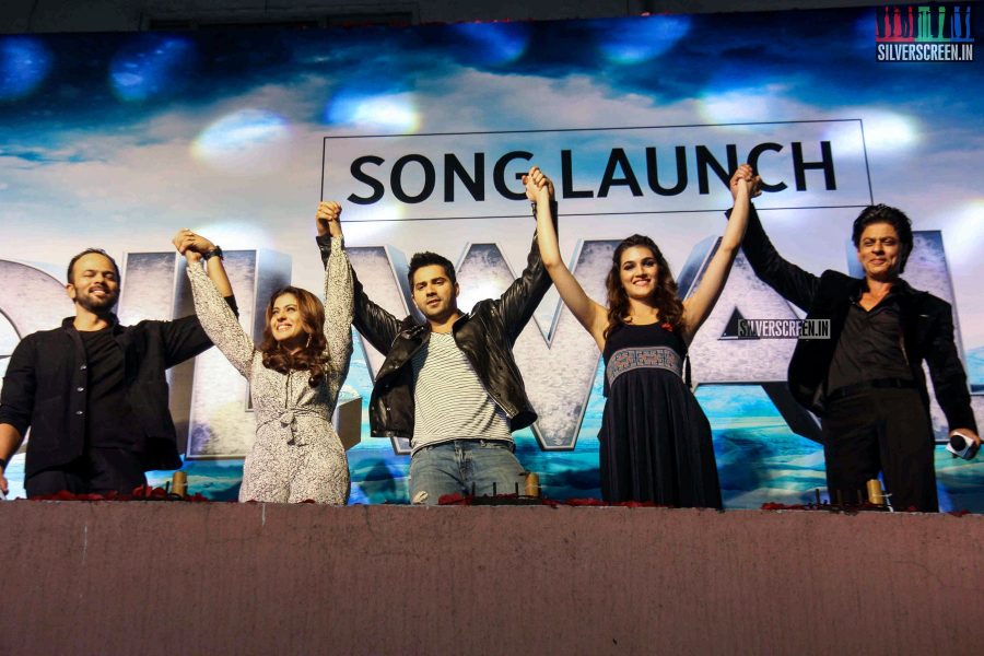 Shahrukh Khan & Kajol at Dilwale Gerua Song Launch