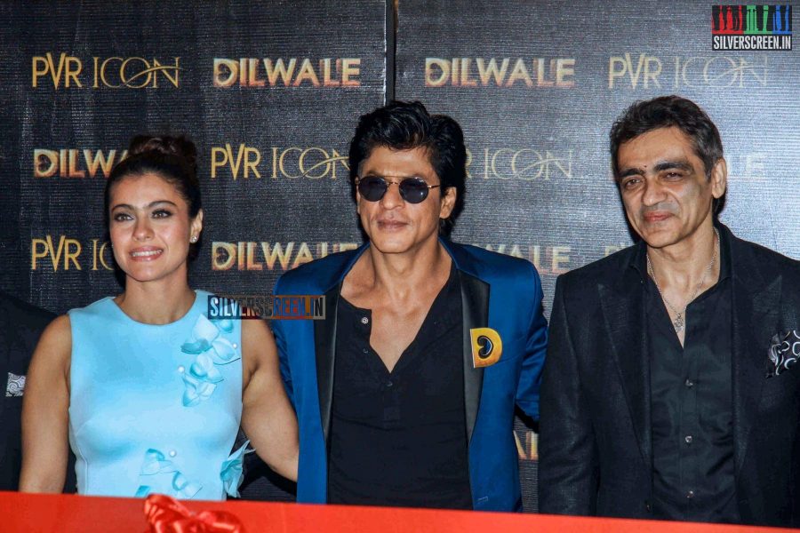 Shahrukh Khan & Kajol at the Launch of Manma Emotion Jaage Re Song from Dilwale