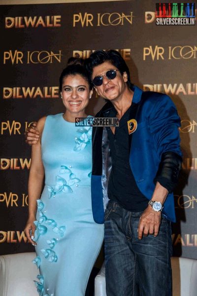 Shahrukh Khan & Kajol at the Launch of Manma Emotion Jaage Re Song from Dilwale