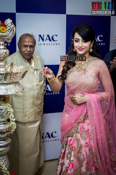 Trisha Launches NAC Jewellers at Perambur - HQ Photos