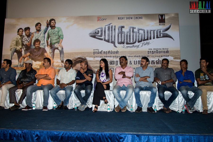 at Uppu Karuvadu Press Meet