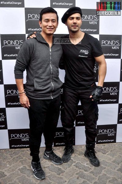 Varun Dhawan at Ponds Ad Shoot