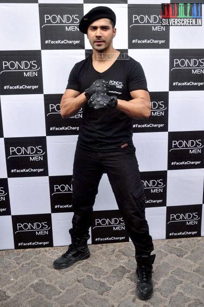 Varun Dhawan at Ponds Ad Shoot