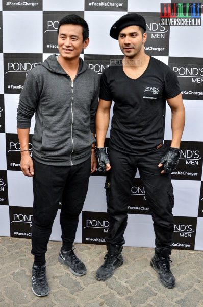 Varun Dhawan at Ponds Ad Shoot