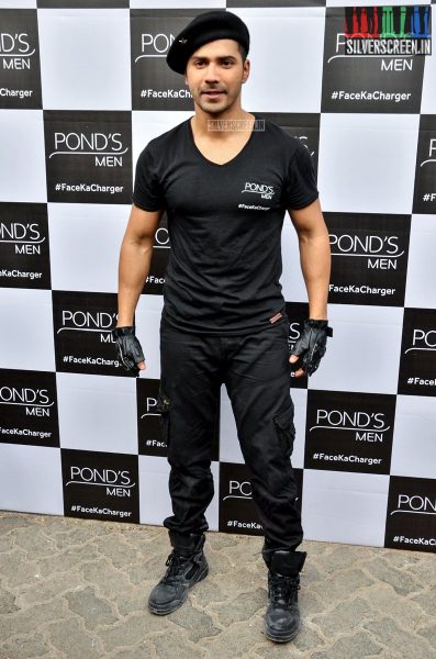 Varun Dhawan at Ponds Ad Shoot