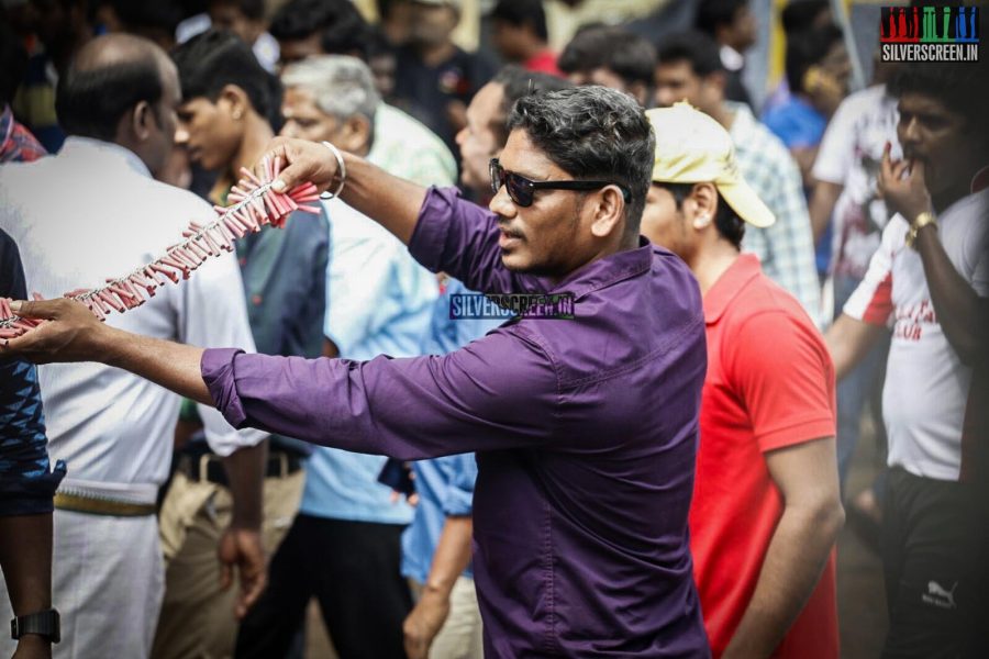 at Vedalam First Day Celebrations at Kasi Theatre