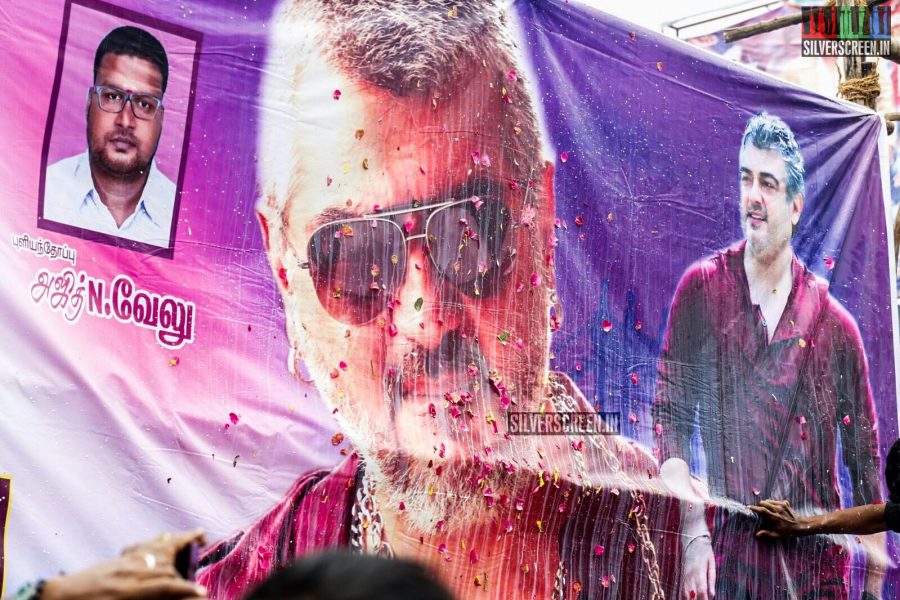 at Vedalam First Day Celebrations at Kasi Theatre