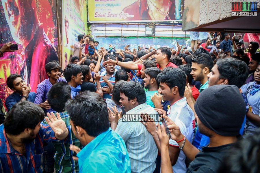 at Vedalam First Day Celebrations at Kasi Theatre