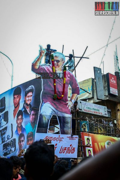 at Vedalam First Day Celebrations at Kasi Theatre