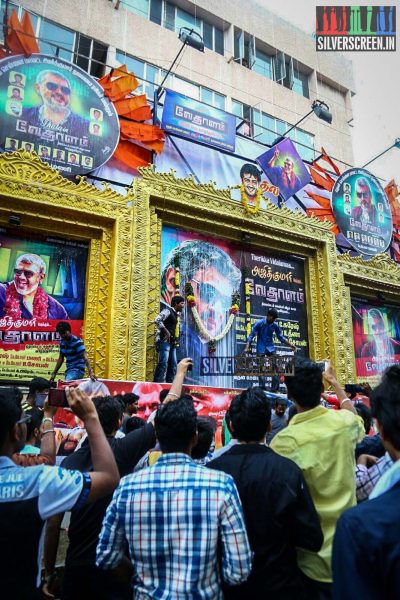 at Vedalam First Day Celebrations at Kasi Theatre