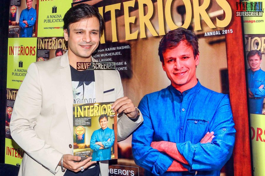 Vivek Oberoi at The Society Interiors Magazine Cover Launch