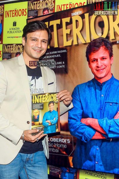 Vivek Oberoi at The Society Interiors Magazine Cover Launch