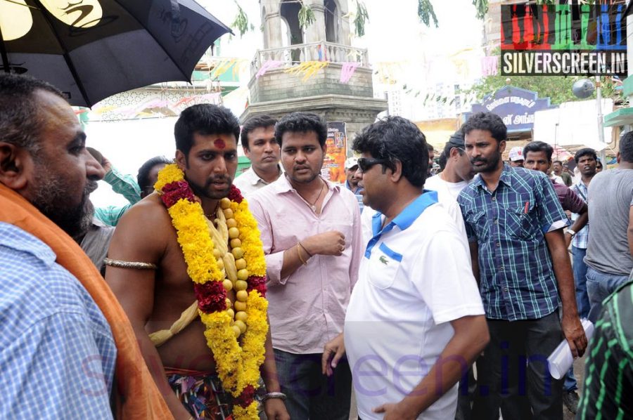 Actor Jayan Ravi and Director N Kalyanakrishnan at Bhooloham Movie (Or Boologam) Stills