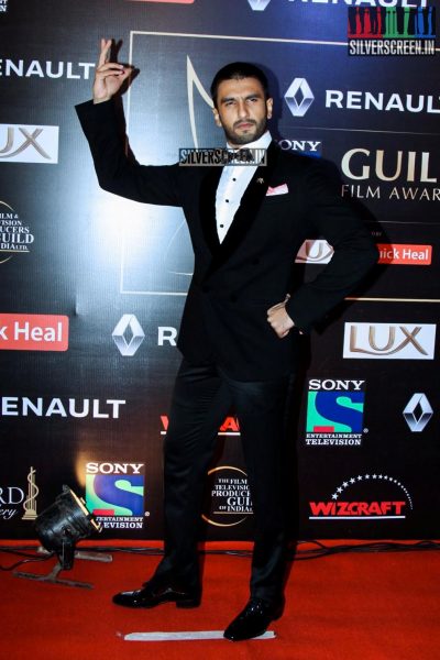 Celebrities at Guild Film Awards 2015