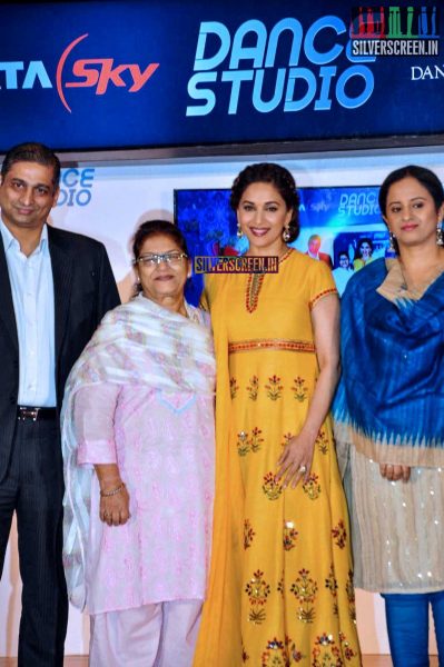 Madhuri Dixit at the Launch of Tata Sky Dance Studio