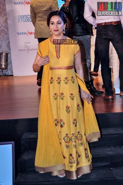 Madhuri Dixit at the Launch of Tata Sky Dance Studio