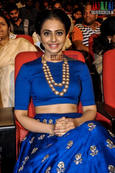 Rakul Preet Singh at Nannaku Prematho Audio Launch