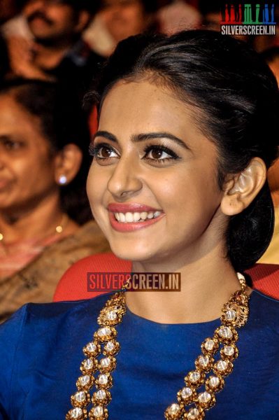 Rakul Preet Singh at Nannaku Prematho Audio Launch