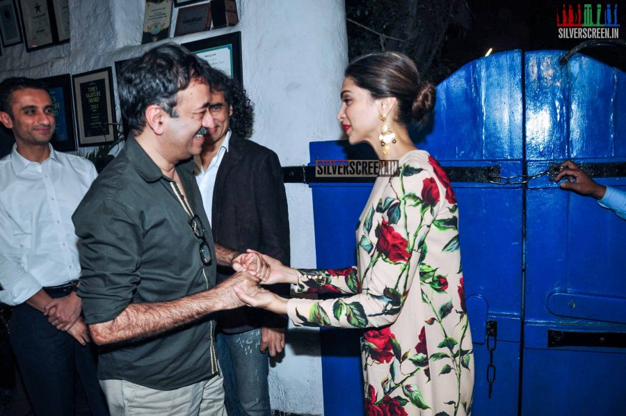 Ranbir Kapoor and Deepika Padukone at the Tamasha Success Meet