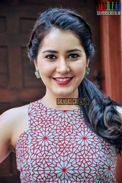 Rashi Khanna at the Bengal Tiger Movie Promotions