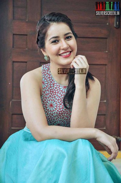 Rashi Khanna at the Bengal Tiger Movie Promotions