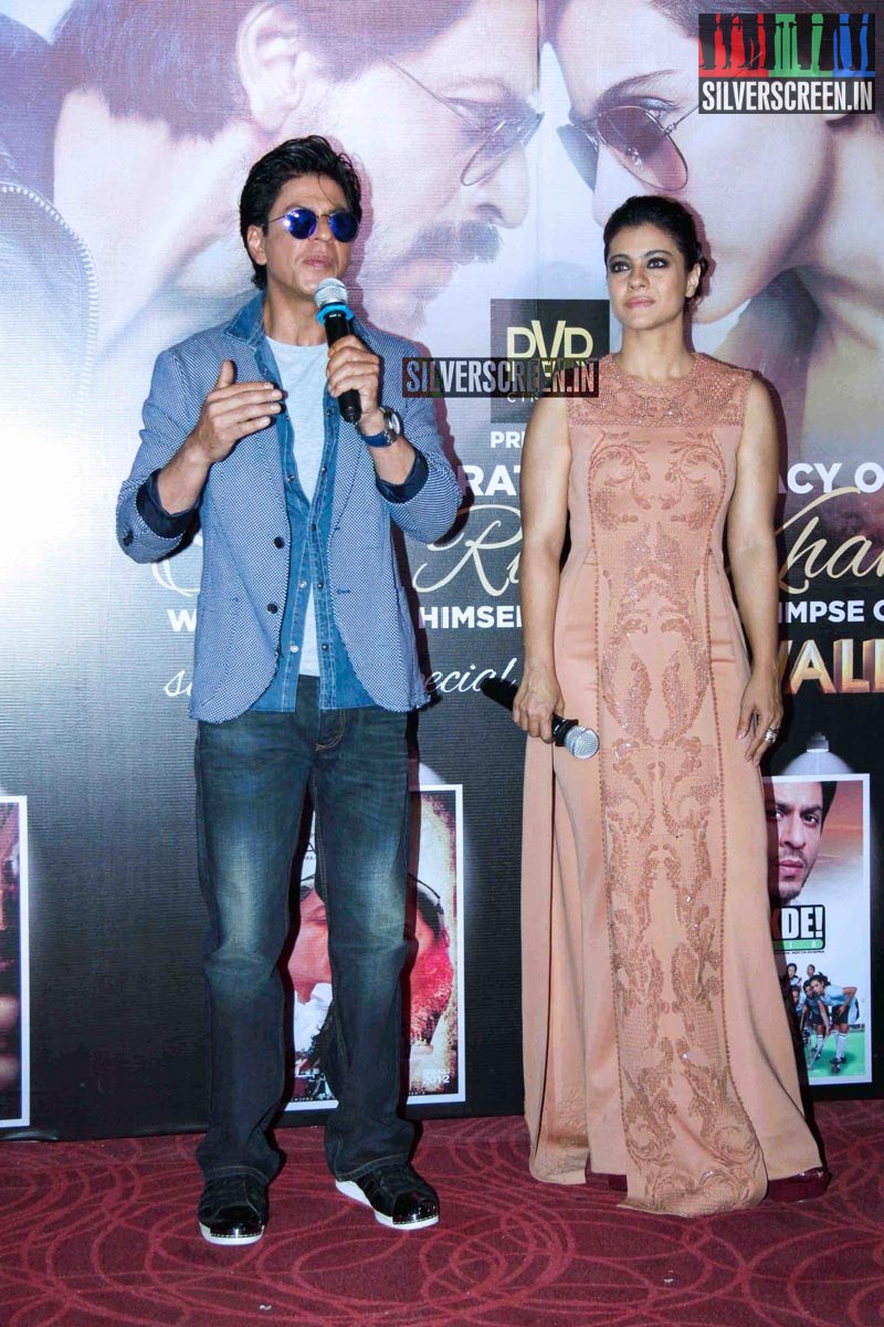 Shahrukh Khan and Kajol at the Sneak Preview of Dilwale