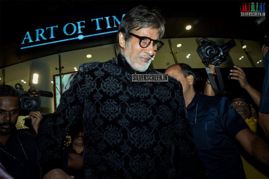 Amitabh Bachchan at the Launch of Art of Time Luxurious Watch Store