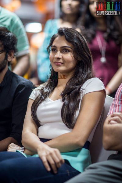 Andrea Jeremiah at the Inauguration of Toneez Fitness Centre