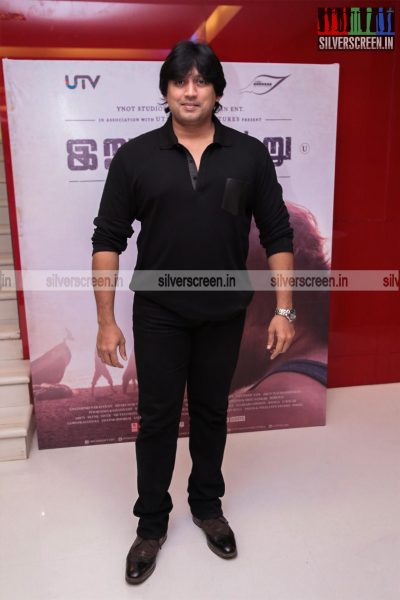 Celebrities at Irudhi Suttru Movie Premiere