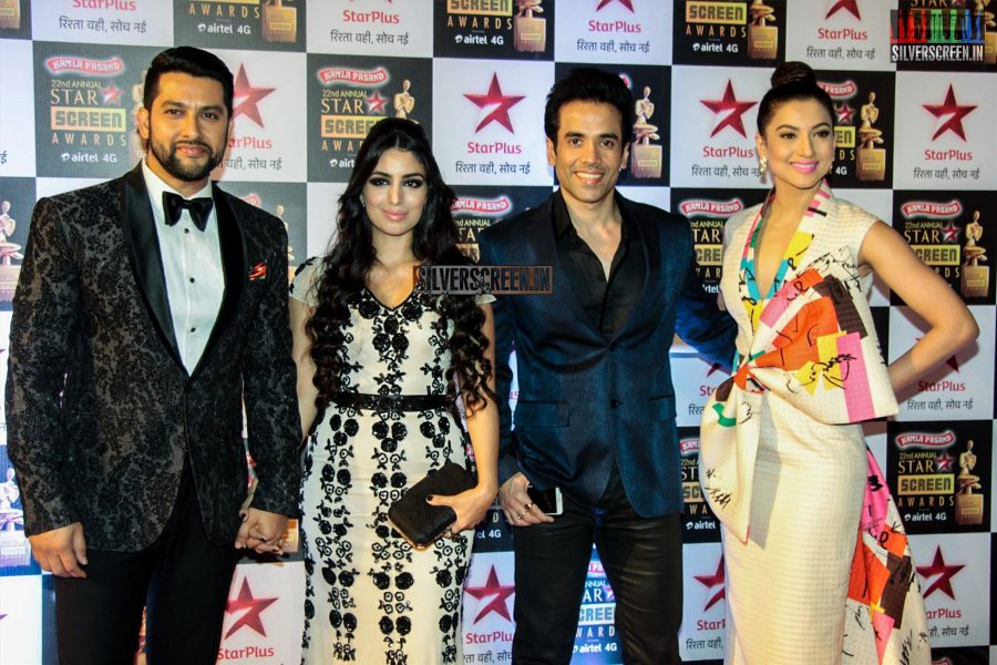 Celebrities at Star Screen Awards Red Carpet