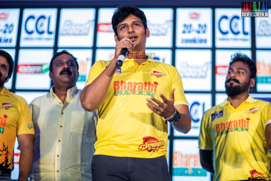 Celebrities at the Launch of CCL Season 6 at Chennai