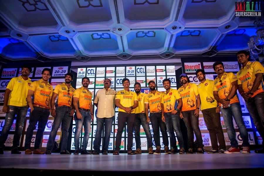 Celebrities at the Launch of CCL Season 6 at Chennai