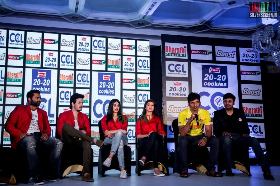 Celebrities at the Launch of CCL Season 6 at Chennai