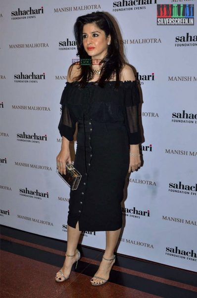 Celebrities at the Manish Malhotra show for Sahachari Foundation