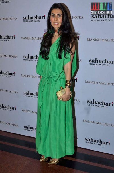 Celebrities at the Manish Malhotra show for Sahachari Foundation