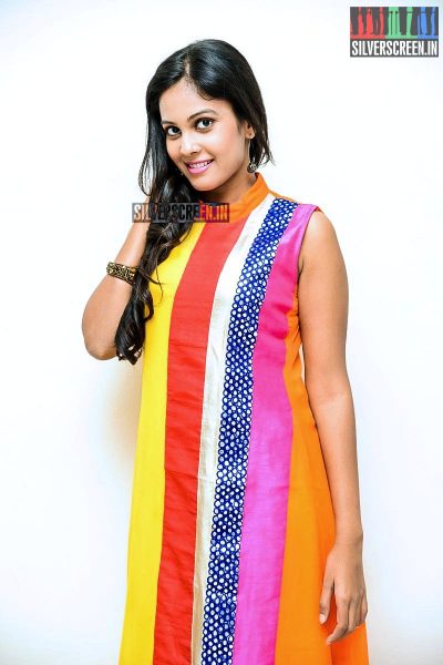 Chandini Tamilarasan at the Chitram Baalre Vichitram Press Meet